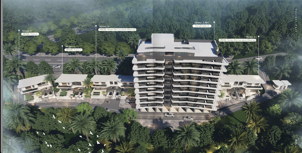 OPULENT PARK:  New luxury Apartment project in Kigali. image